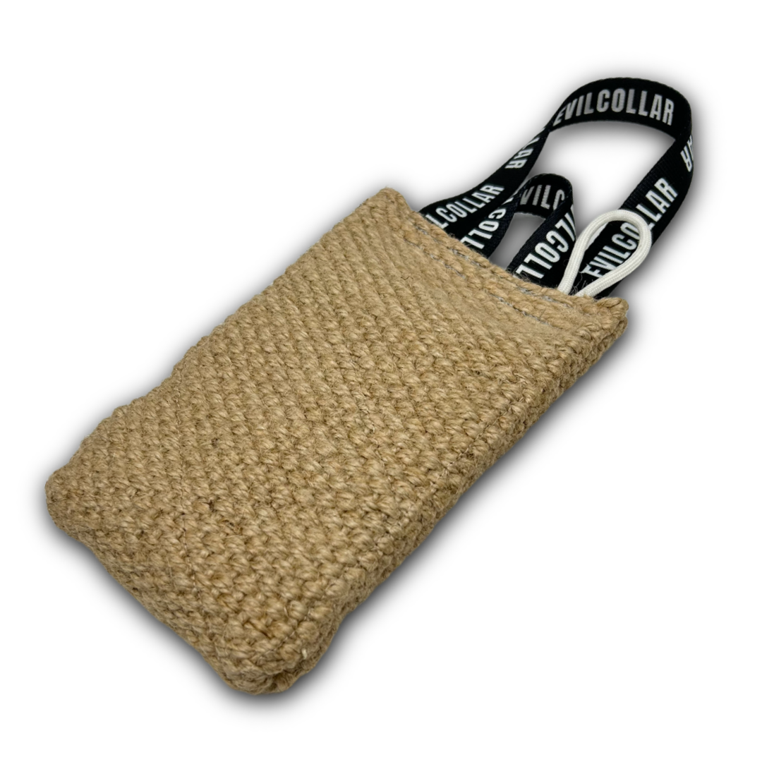 Cuscino Juta e tela francese